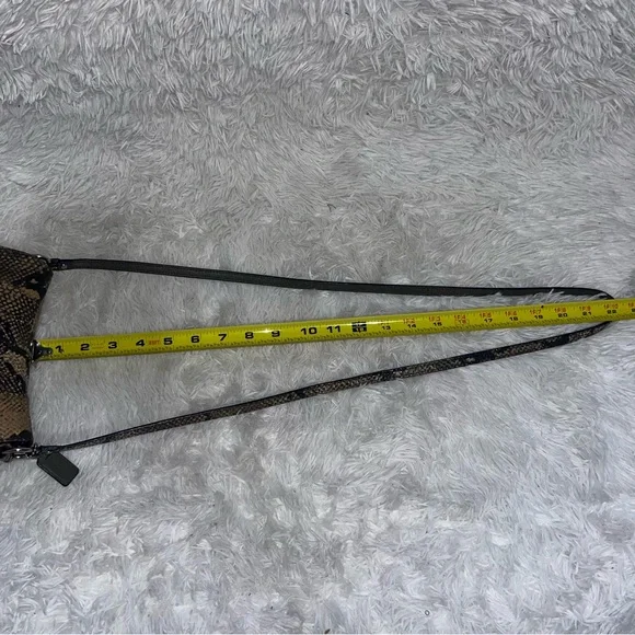 COACH Vintage Exotic Soho Python Snake Embossed Mini Crossbody - Picture 6 of 16